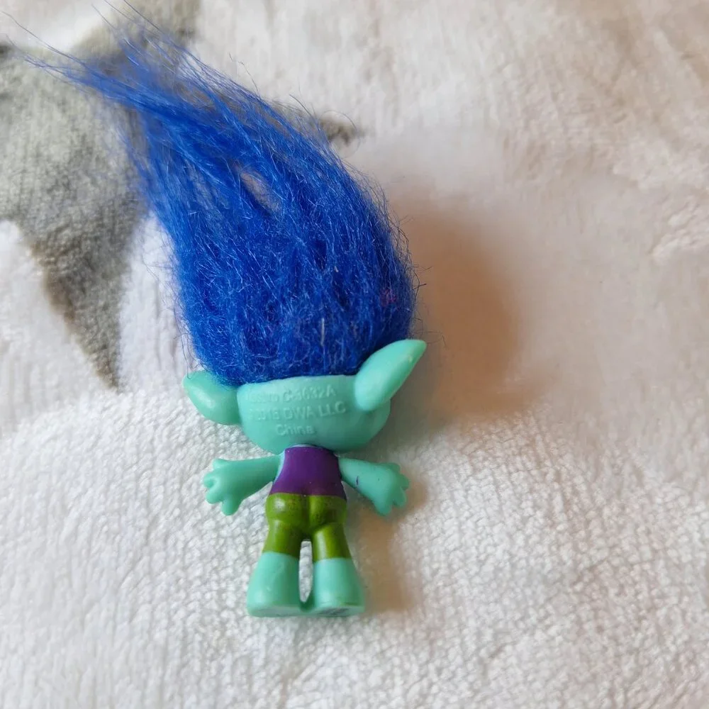2016 Dreamworks TROLLS Series 3 Blind Bag BRANCH Troll GUY Doll Blue Hair Hasbro